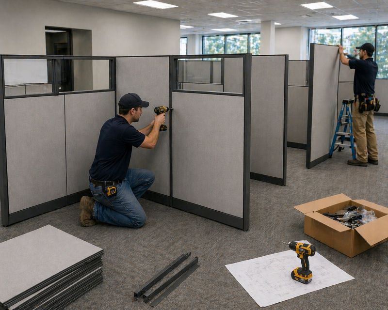 Office Workstation Assembly in Olathe, KS