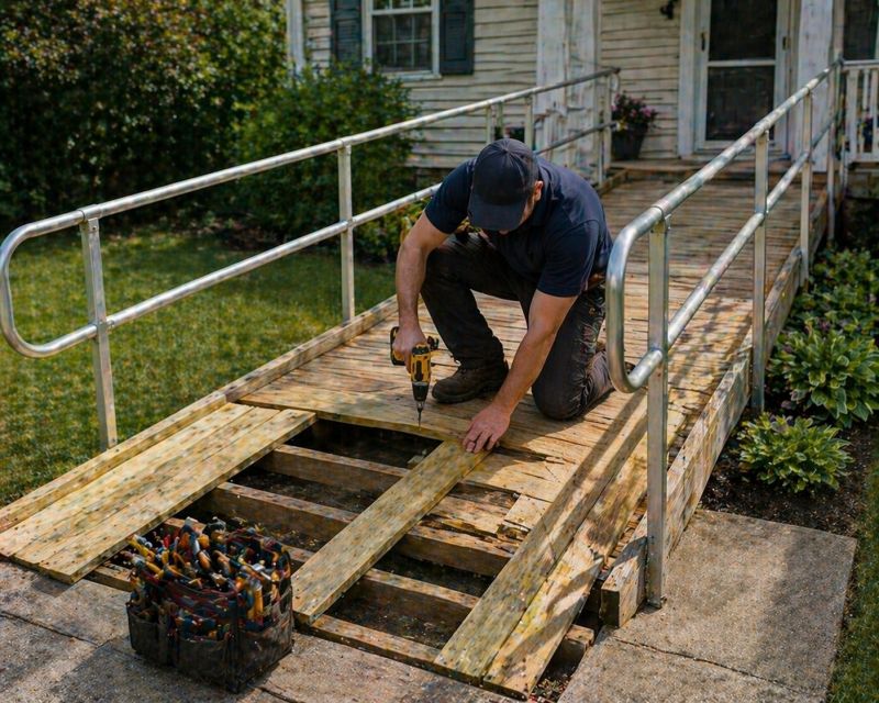 Wood Ramp Repair in Kansas City, KS